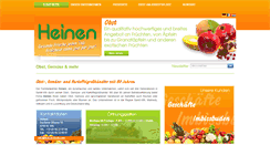 Desktop Screenshot of heinen-fresh.com